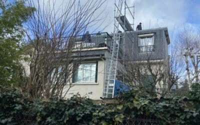 Pose de Velux neuf lors de rénovation de toiture – maison à 92 Clamart et à Meudon